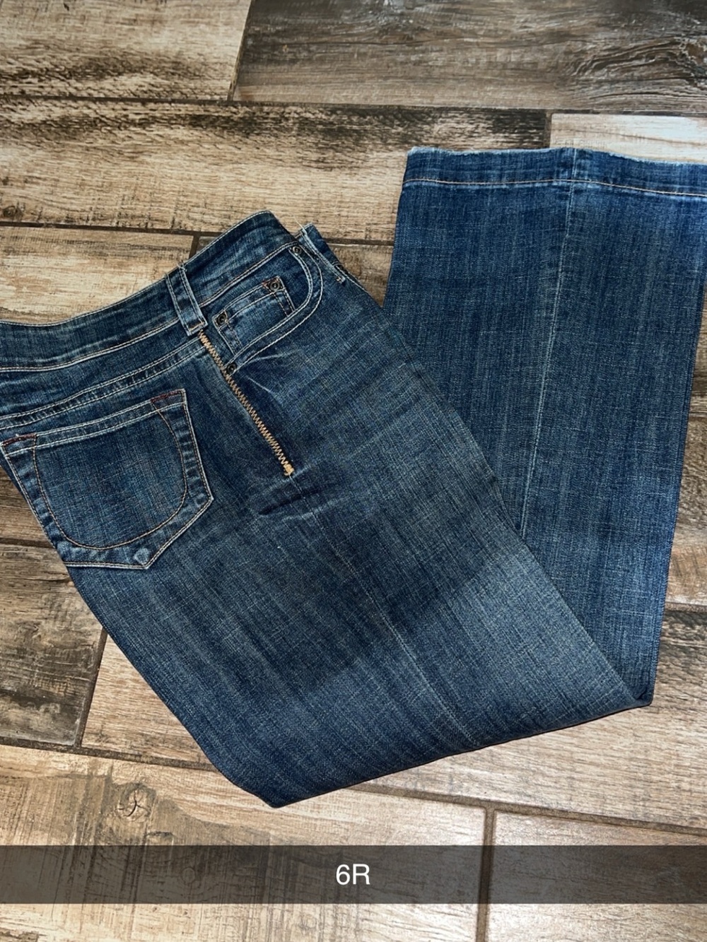 Stetson Women's Dark Blue Flare Jeans